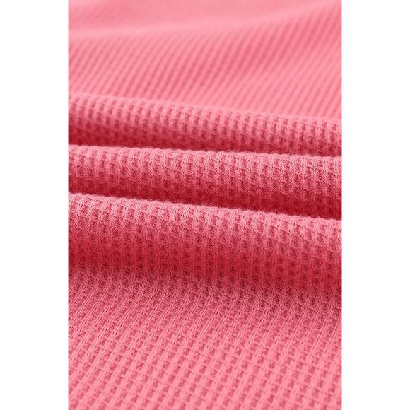 Azura Exchange  Red Twist Knot Waffle Knit Tank Top - Picture 15 of 15